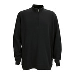 Premium Cotton 1/4-Zip Fleece Pullover