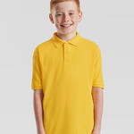 Fruit of the Loom Kids Poly/Cotton Piqué Polo Shirt