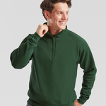 Fruit of the Loom Classic Zip Neck Sweatshirt
