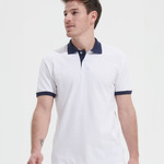 SOL'S Prince Contrast Cotton Piqué Polo Shirt