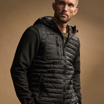 Men's Hooded Crossover Jacket