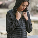 Ladies' Hooded Crossover Jacket