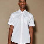 Kustom Kit Premium Short Sleeve Classic Fit Oxford Shirt