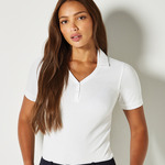 Kustom Kit Sophia Comfortec® V Neck Polo Shirt