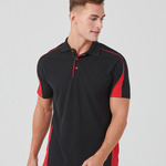 Finden + Hales Club Poly/Cotton Piqué Polo Shirt