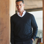 Henbury Acrylic V Neck Sweater