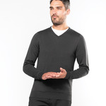 Kariban Cotton Acrylic V Neck Sweater