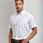 Premier Signature Short Sleeve Oxford Shirt
