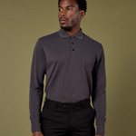 Kustom Kit Long Sleeve Poly/Cotton Piqué Polo Shirt
