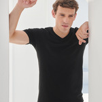 SF Clothing Feel Good Stretch V Neck T-Shirt