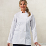 Premier Ladies Long Sleeve Chef's Jacket
