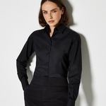 Kustom Kit Ladies Long Sleeve Tailored Business Shirt