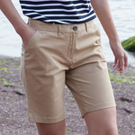Front Row Ladies Stretch Chino Shorts