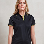 Women's contrast Coolchecker® polo
