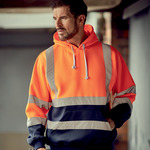 Yoko Hi-Vis Pull Over Hoodie