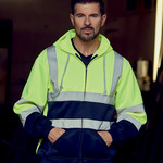 Yoko Hi-Vis Zip Hoodie