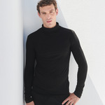 SF Clothing Feel Good Stretch Roll Neck Top