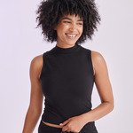 SF Clothing Ladies High Neck Crop Vest