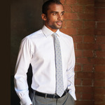 Brook Taverner Andora Long Sleeve Herringbone Shirt