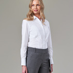 Brook Taverner Ladies Palena Long Sleeve Poplin Shirt