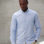 Henbury Modern Long Sleeve Regular Fit Oxford Shirt