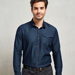 Premier Jeans Stitch Denim Shirt