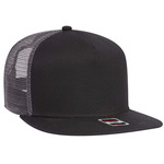 OTTO CAP® "OTTO SNAP" 5 Panel Pro Style Mesh Back Trucker Snapback Hat