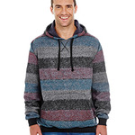 Men's Printed Stripe Marl Pullover