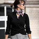 Women’s Carlington – deluxe long sleeve polo