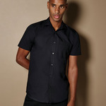Tailored Fit Short Sleeve Poplin Shirt
