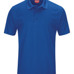 Men's Short Sleeve Performance Knit Pocketless Core Polo
