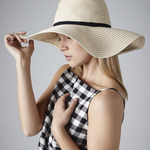 Marbella wide-brimmed sun hat