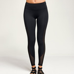 Women's TriDri® mesh tech panel leggings full-length