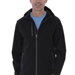 COAL HARBOUR® EVERYDAY HOODED WATER REPELLENT STRETCH SOFT SHELL JACKET