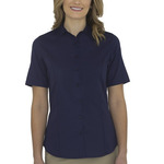 COAL HARBOUR® EVERYDAY SHORT SLEEVE WOVEN LADIES' SHIRT