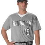 Men's Full Button Lightweight Baseball Jersey