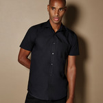 Kustom Kit Short Sleeve Tailored Poplin Shirt