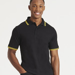 AWDis Stretch Tipped Piqué Polo Shirt