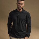 Tee Jays Luxury Stretch Long Sleeve Polo Shirt
