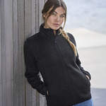 Tee Jays Ladies Knitted Outdoor Fleece Jacket