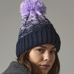 Beechfield Ombré Pom Pom Beanie