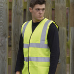 Warrior Hi-Vis Waistcoat