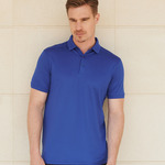 Henbury Slim Fit Stretch Microfine Piqué Polo Shirt