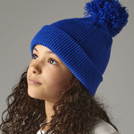 Beechfield Kids Reflective Bobble Beanie