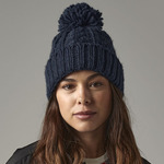 Beechfield Cable Knit Melange Beanie