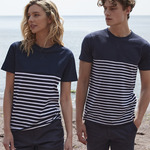 Front Row Unisex Breton Striped T-Shirt