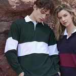 Front Row Panelled Rugby Shirt