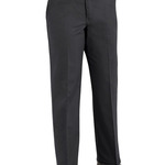 Women's Extended Sizes Plain Front Cotton Pants