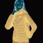 Kariban Ladies Lightweight Hooded Padded Jacket