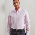 Premier Long Sleeve Striped Oxford Shirt